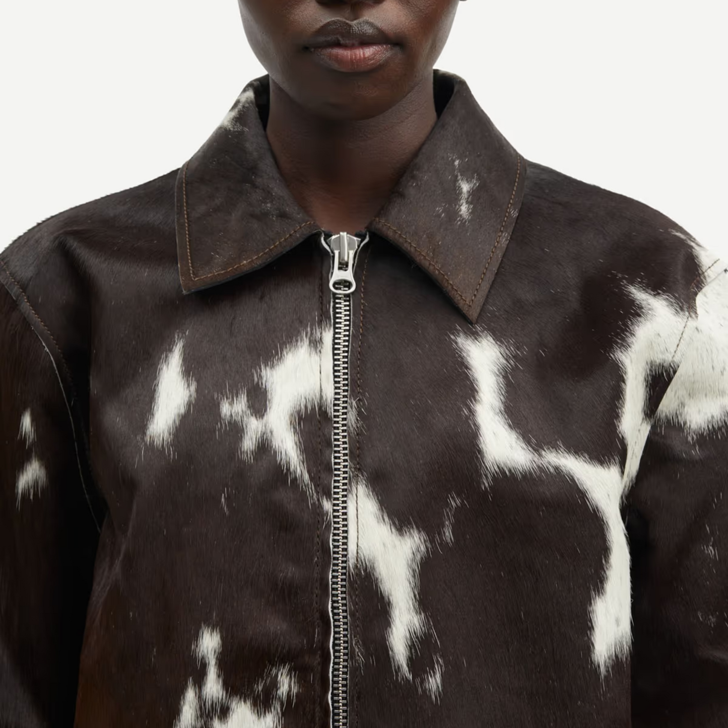 COW PATTERN JACKET